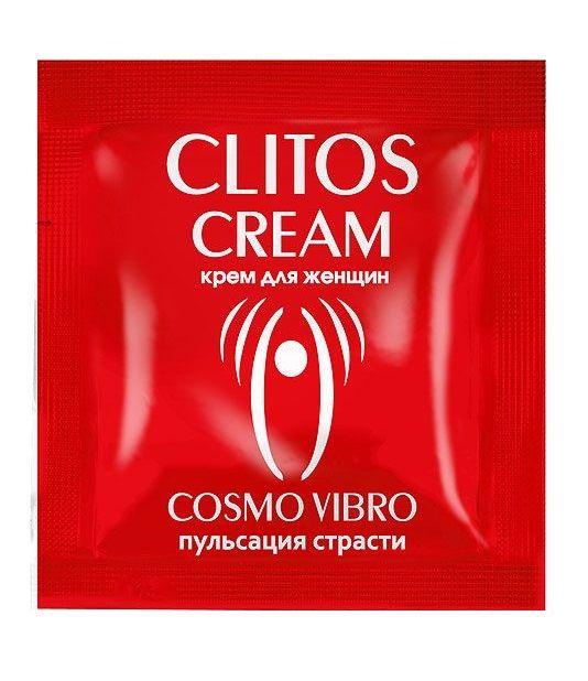 Пробник возбуждающего крема для женщин Clitos Cream - 1