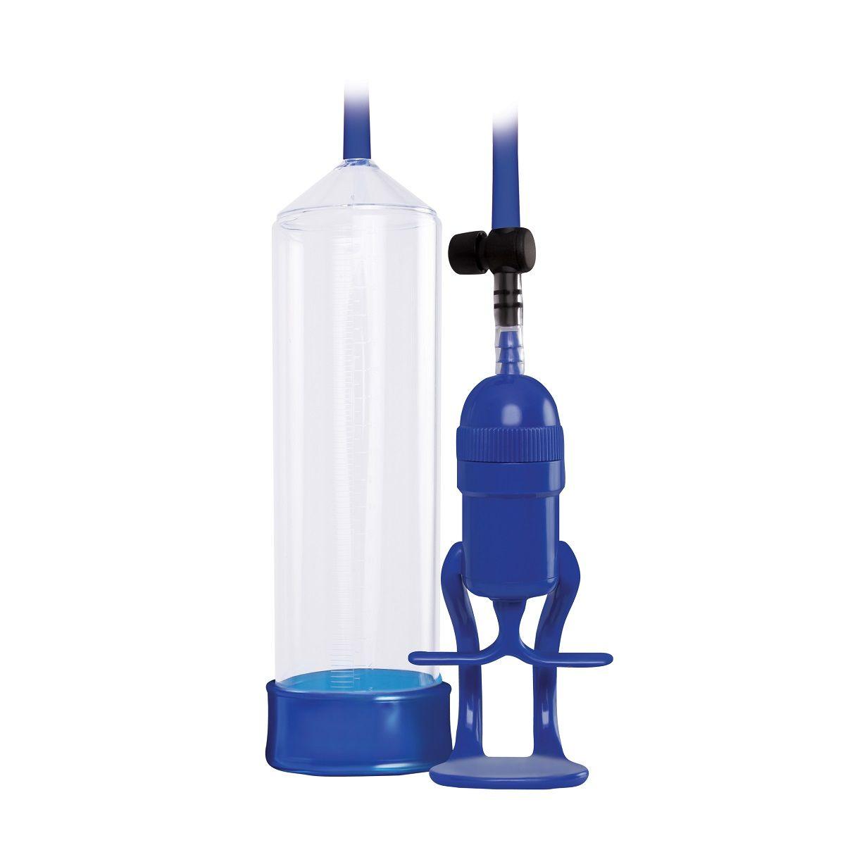 Прозрачно-синяя вакуумная помпа Renegade Bolero Pump-7712
