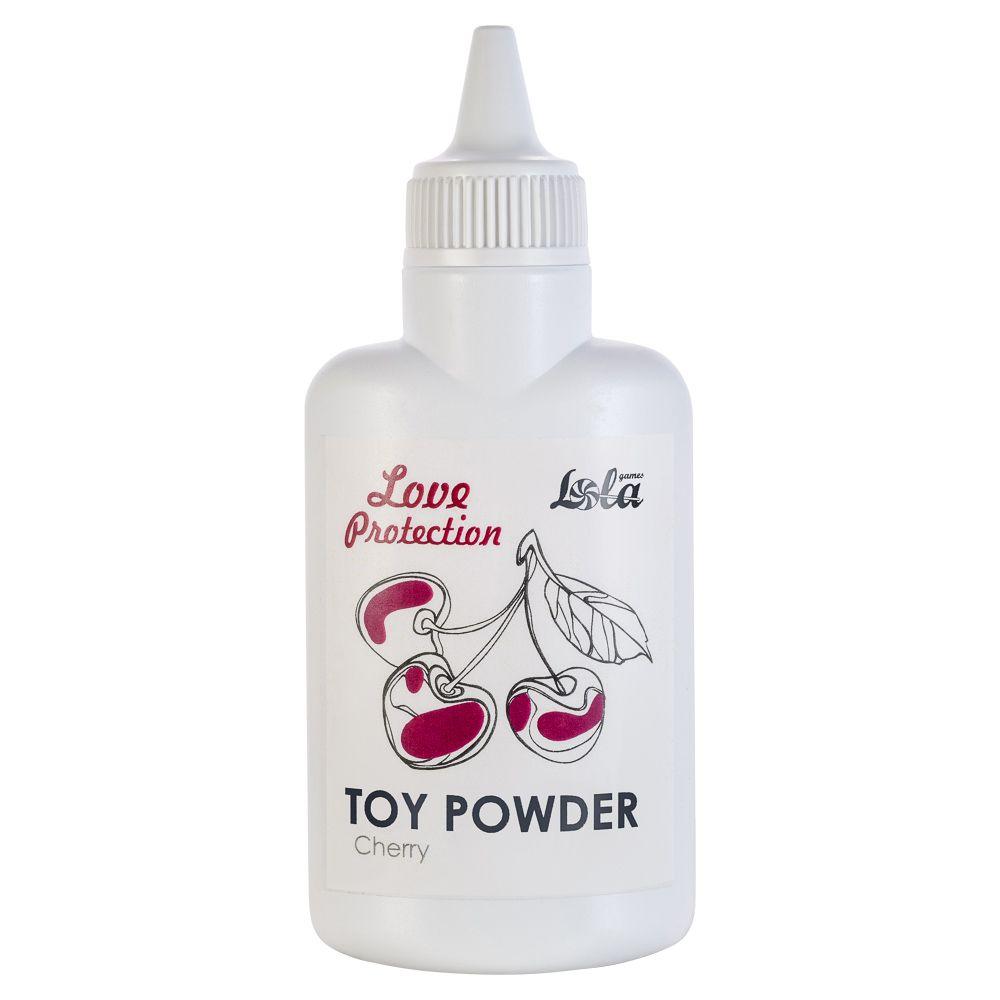 Пудра для игрушек Love Protection с ароматом вишни - 30 гр.-6894