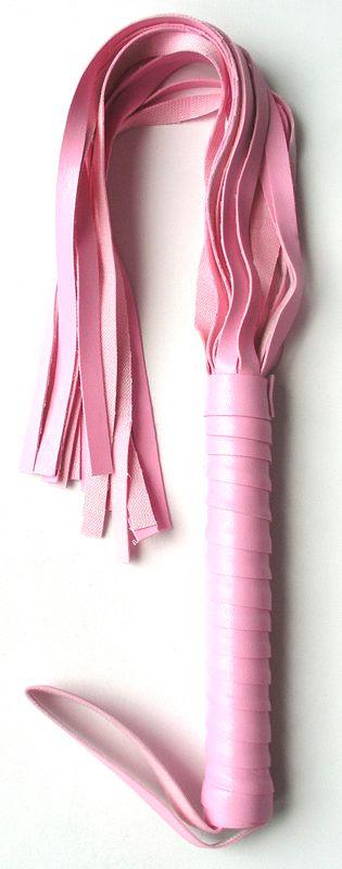 Розовая плетка Notabu - 50 см.-7898