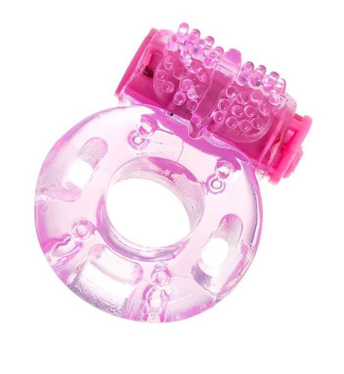 Розовое эрекционное кольцо Erotist-10179