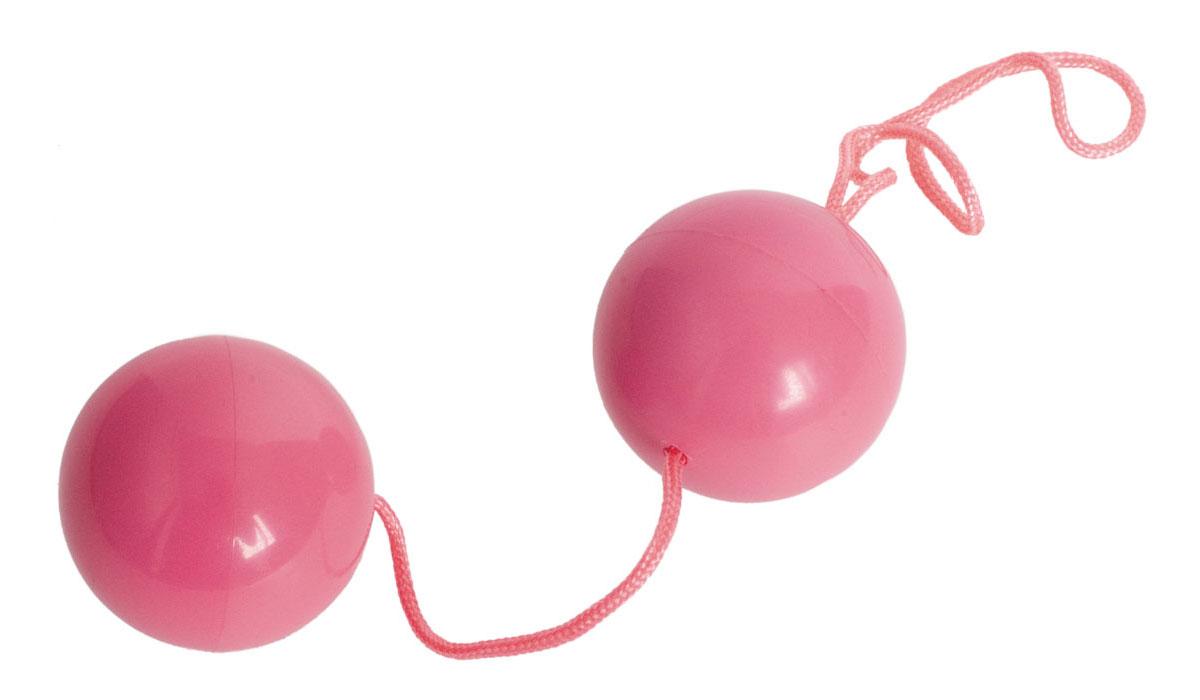 Розовые вагинальные шарики BI-BALLS-786