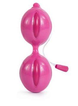 Розовые вагинальные шарики Climax V-Ball Pink Vagina Balls-1926