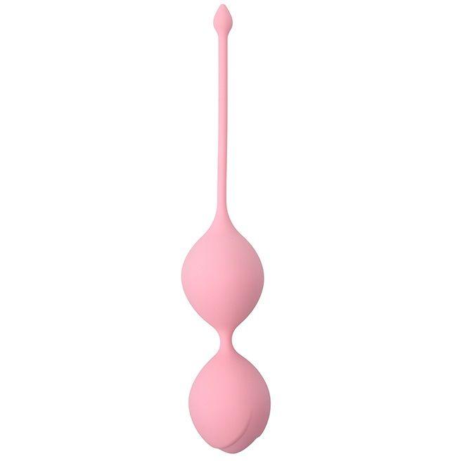 Розовые вагинальные шарики SEE YOU IN BLOOM DUO BALLS 36MM-364