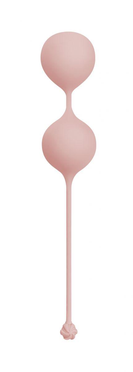 Розовые вагинальные шарики The Firebird Tea Rose-4338