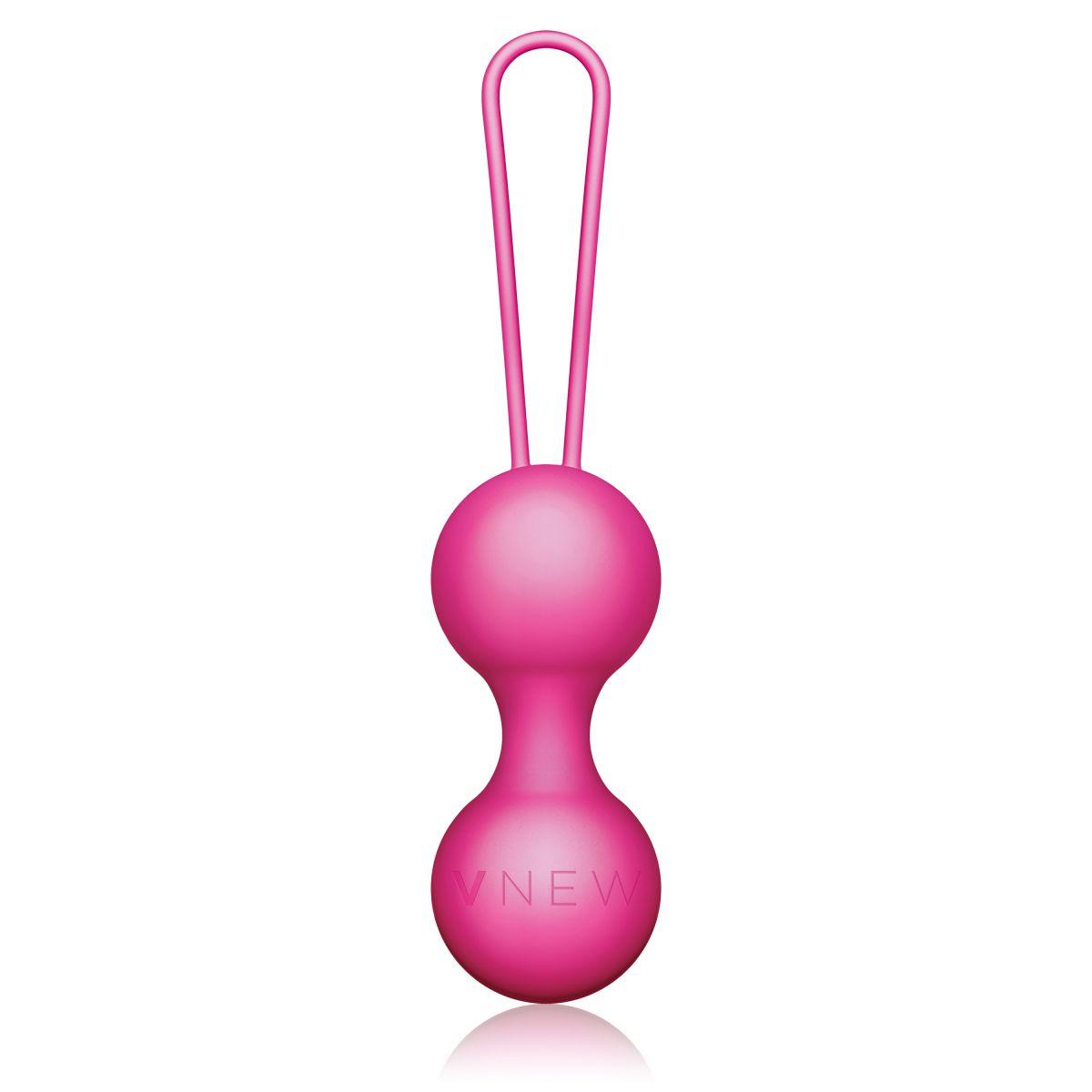 Розовые вагинальные шарики VNEW level 2-11348