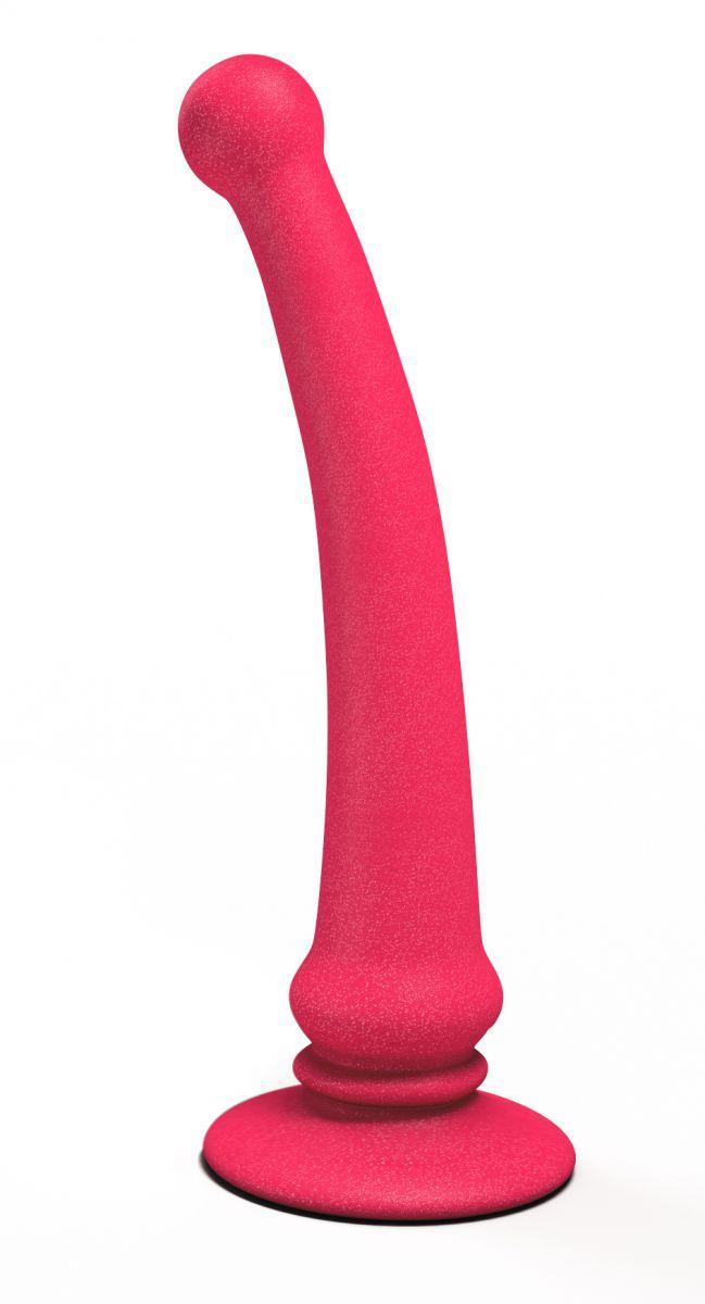 Розовый анальный стимулятор Rapier Plug - 15 см.-12750