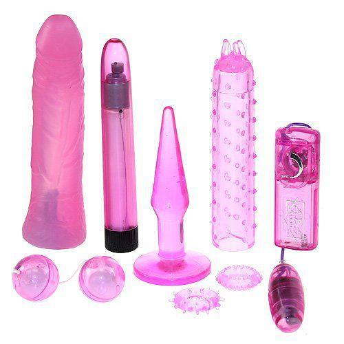Розовый эротический набор Mystic Treasures-358
