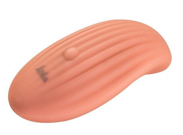 Розовый клиторальный вибратор Shape of water Shell-4175