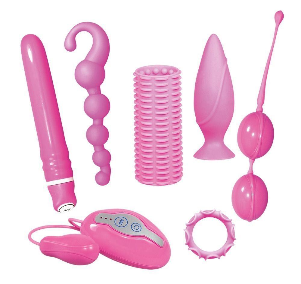 Розовый набор секс-игрушек-11767