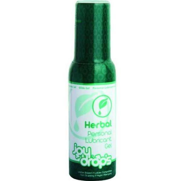Смазка на водной основе JoyDrops Herbal - 100 мл.-12852