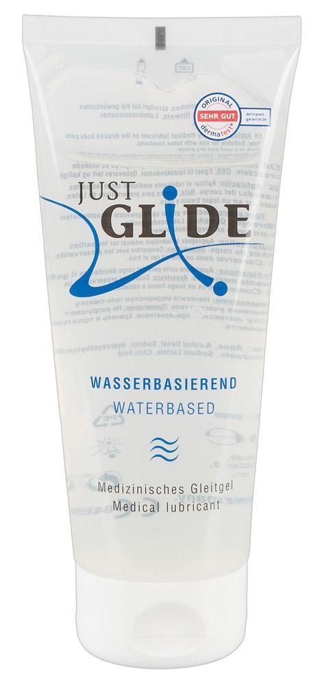 Смазка на водной основе Just Glide Waterbased - 200 мл.-12350