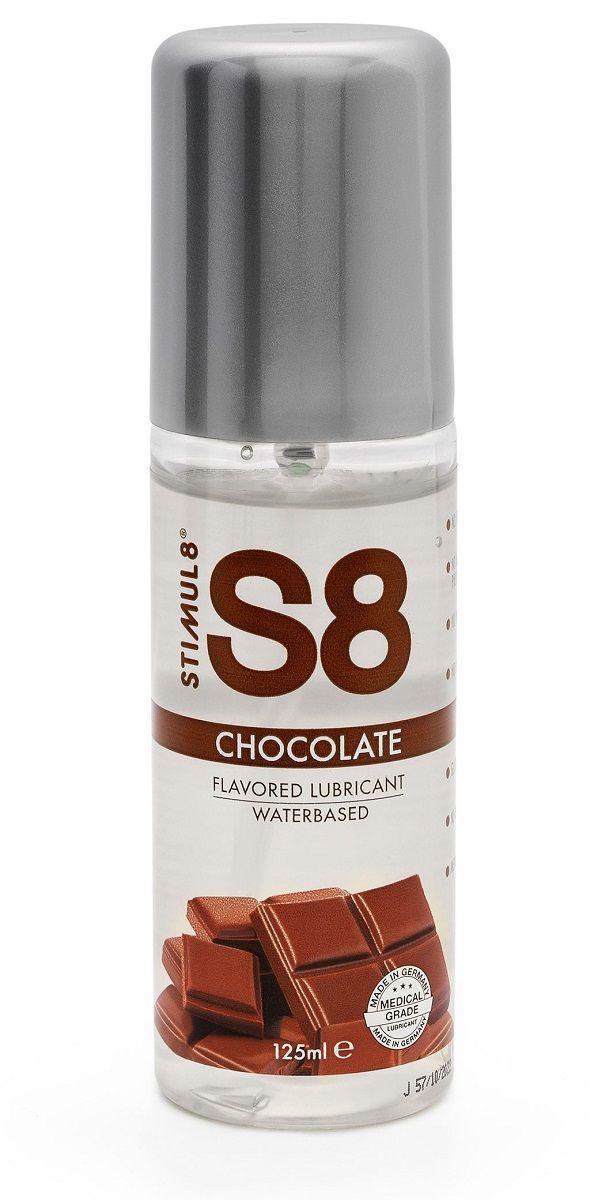 Смазка на водной основе S8 Flavored Lube со вкусом шоколада - 125 мл.-11305