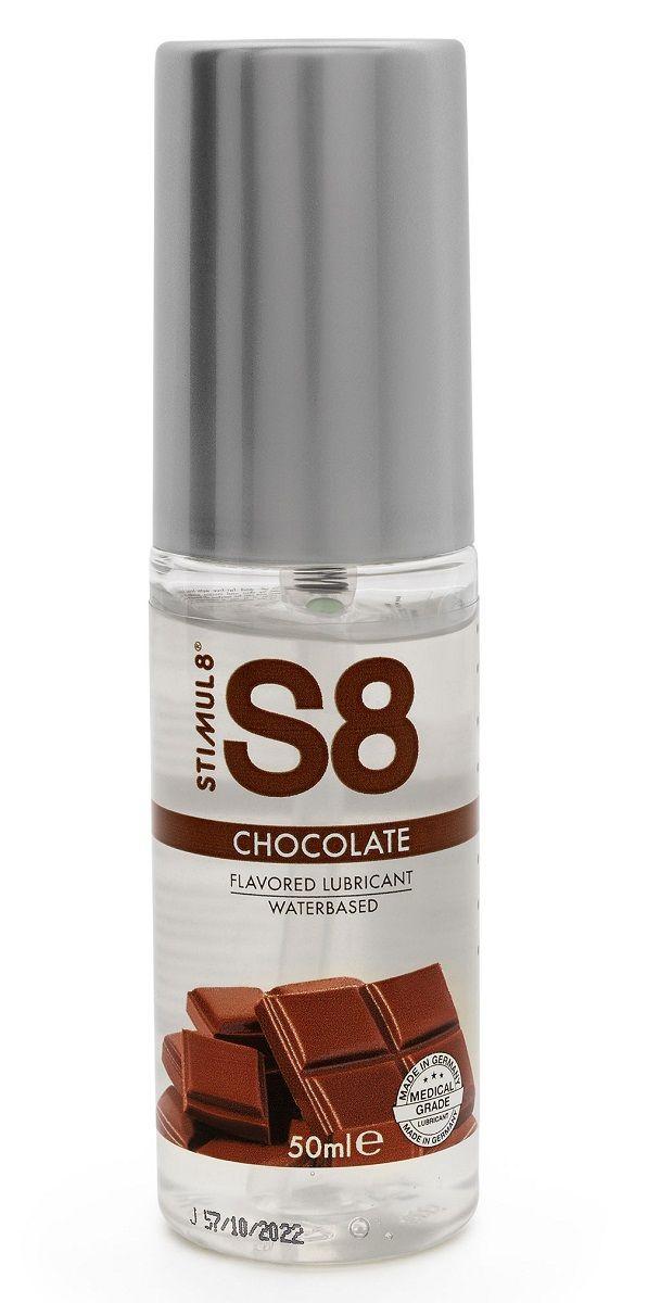 Смазка на водной основе S8 Flavored Lube со вкусом шоколада - 50 мл.-11302