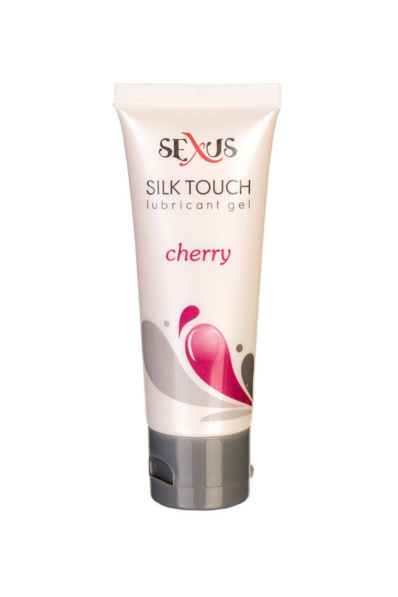 Увлажняющая смазка с ароматом вишни Silk Touch Cherry - 50 мл.-2536