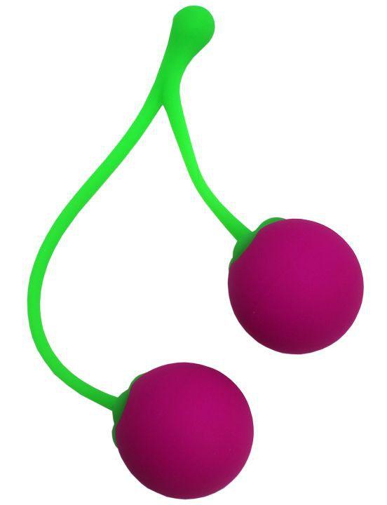 Вагинальные шарики Sweet Cherry со смещенным центром тяжести-3570