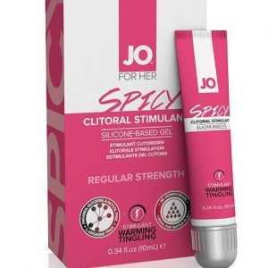 Возбуждающий гель для клитора сильного действия JO SPICY CLITORAL GEL - 10 мл.
