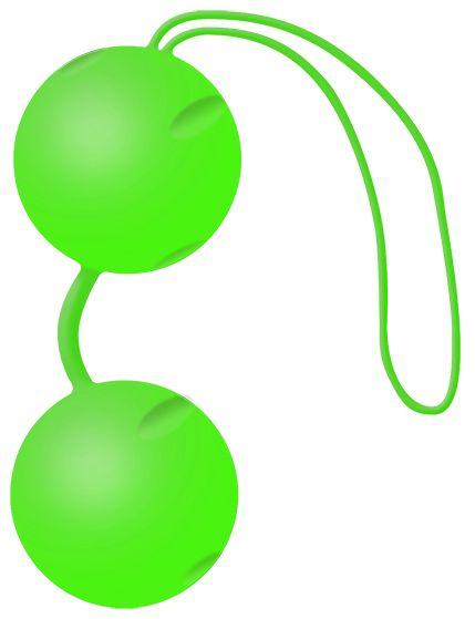 Зелёные вагинальные шарики Joyballs Trend-3971