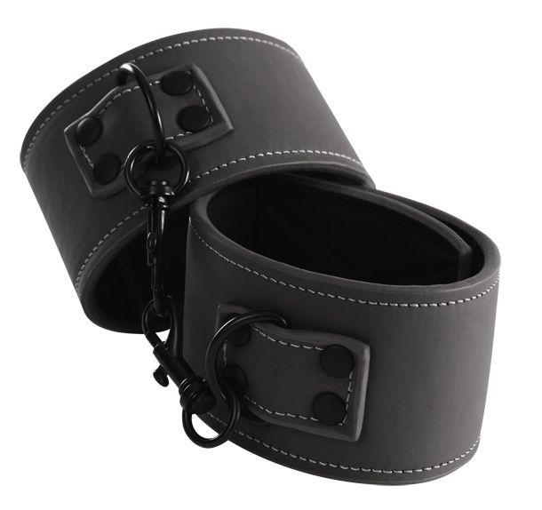 Черные наручники Wrist Cuff-986