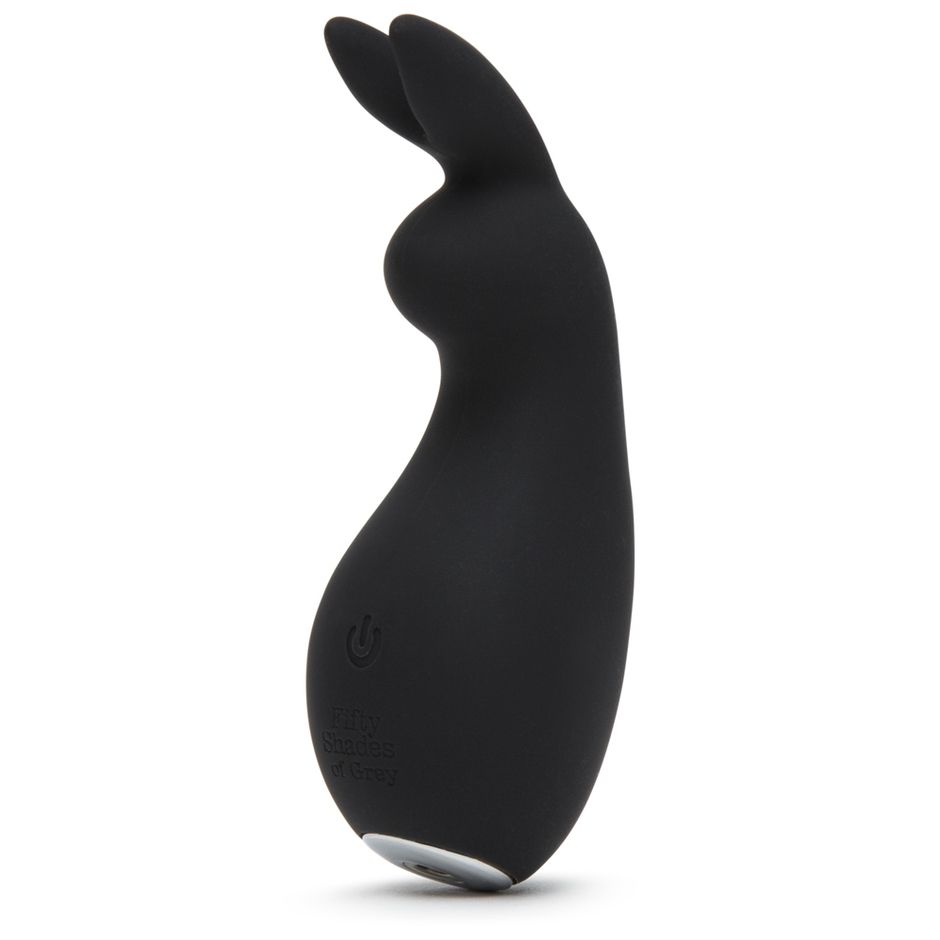 Черный клиторальный стимулятор Greedy Girl Clitoral Rabbit Vibrator-2649