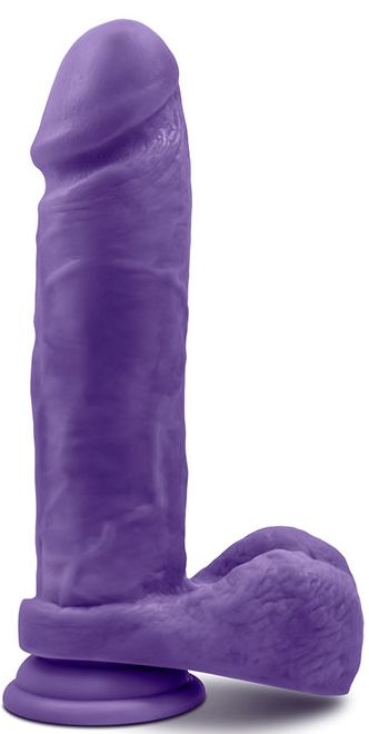 Фиолетовый фаллоимитатор Bold Massive 9 Inch Dildo - 24