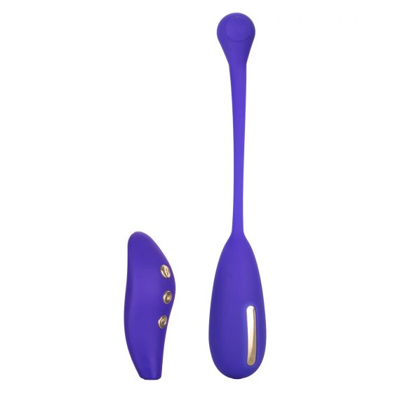 Фиолетовый шарик с электростимуляцией и вибрацией Intimate E-Stimulator Remote Kegel Exerciser-3383