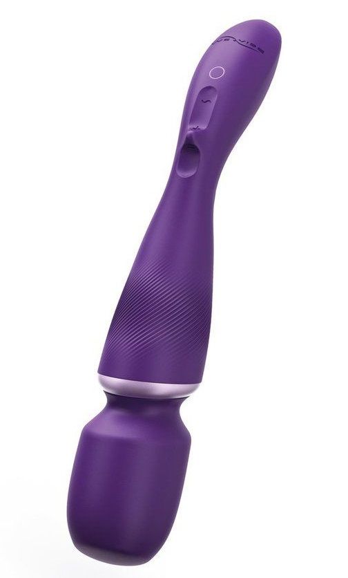 Фиолетовый вибратор-жезл We-Vibe Wand-492