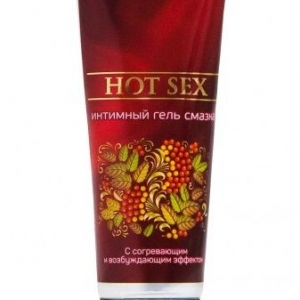 Интимный лубрикант с разогревающим эффектом HOT SEX - 30 мл.