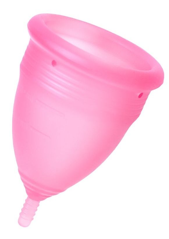 Розовая менструальная чаша - размер L-3071