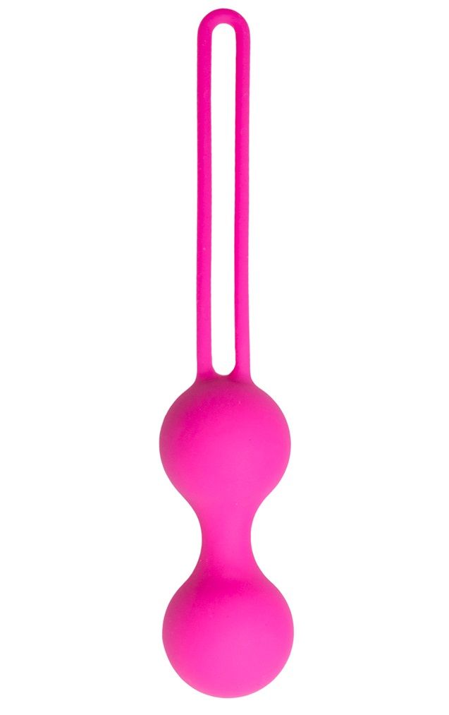 Розовые вагинальный шарики Kegel Balls-3857