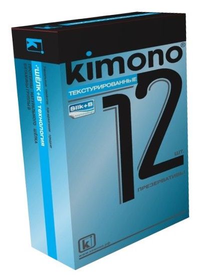 Текстурированные презервативы KIMONO - 12 шт.