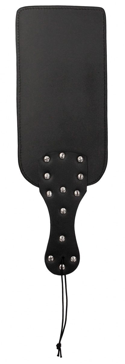 Черная шлепалка Studded Paddle - 38 см.-