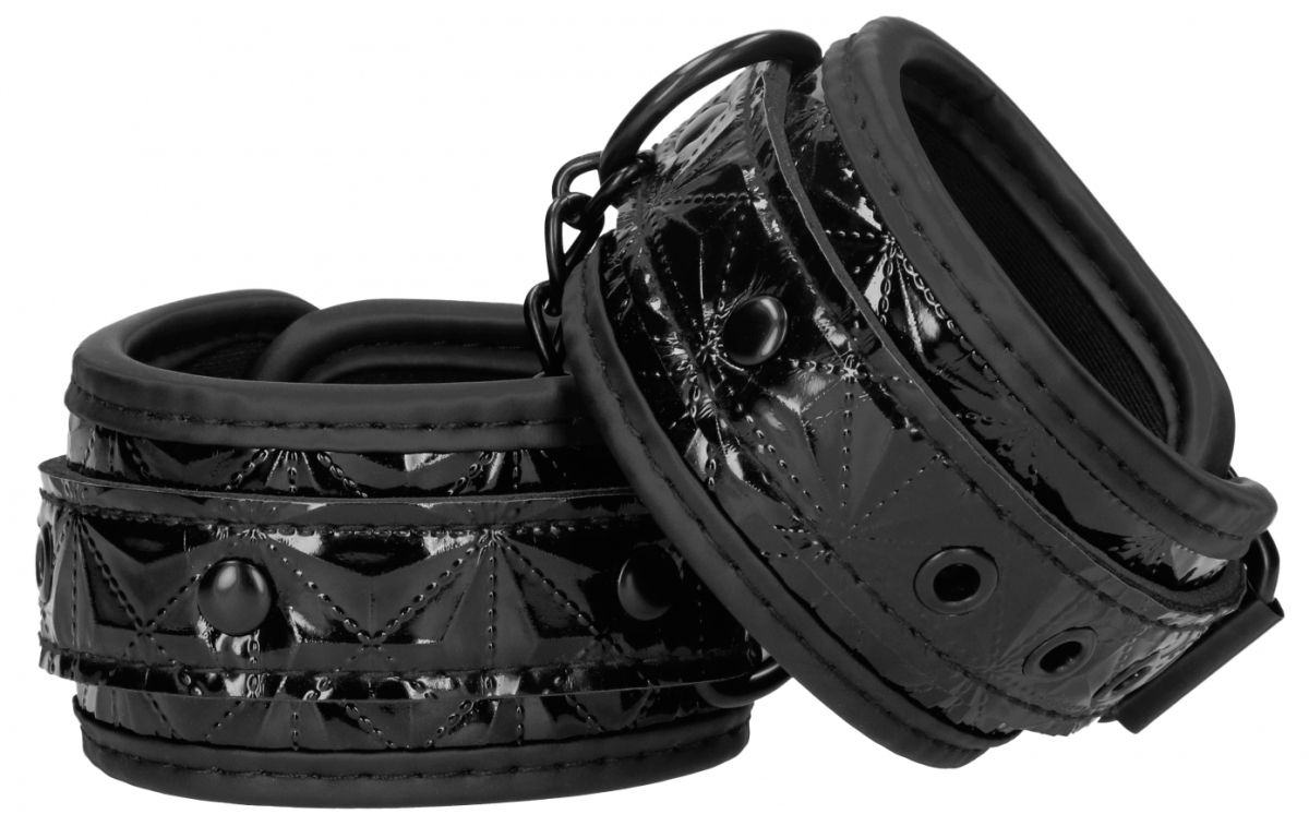 Черные наручники Luxury Hand Cuffs-