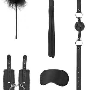 Черный игровой набор Beginners Bondage Kit