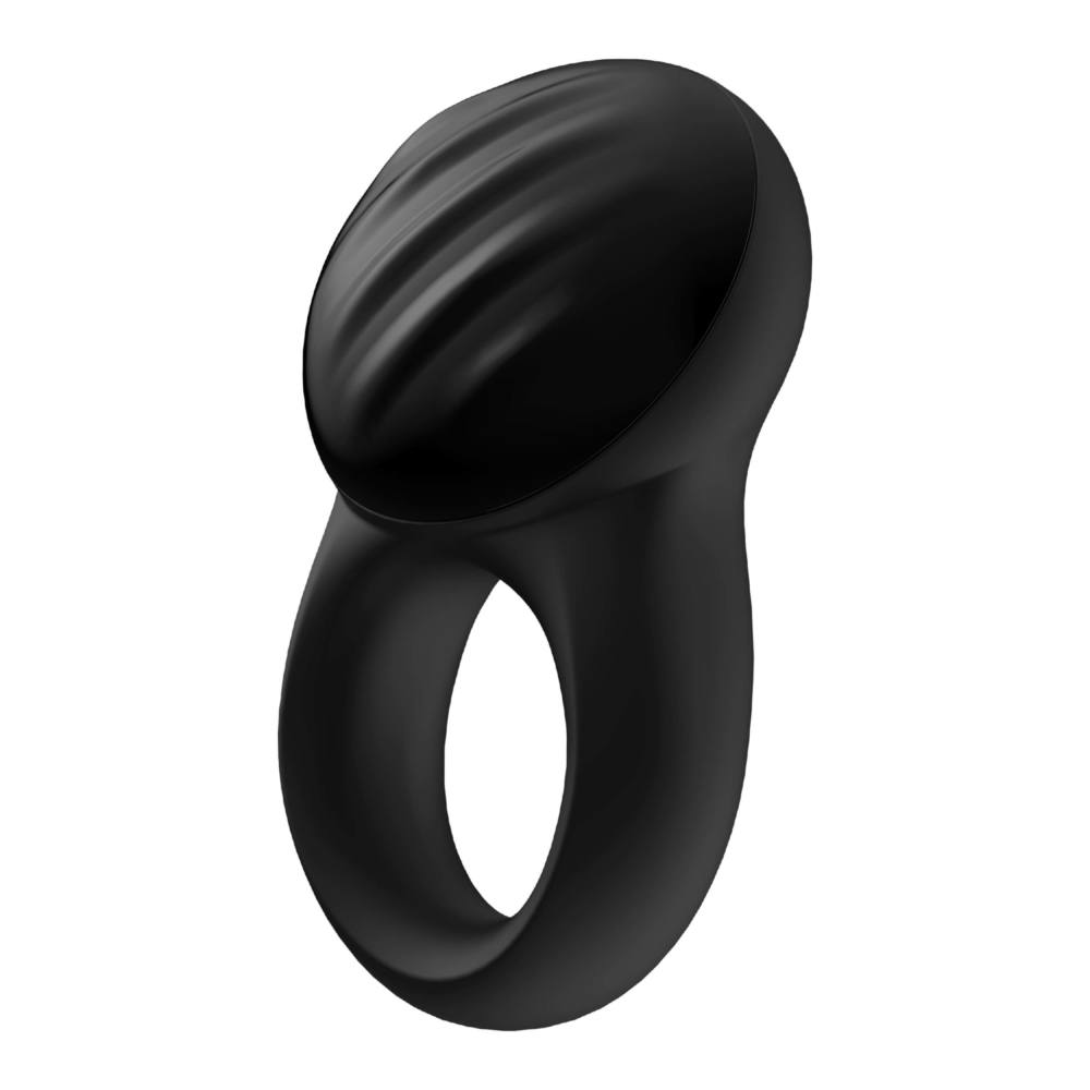 Эрекционное кольцо Satisfyer Signet Ring с возможностью управления через приложение-