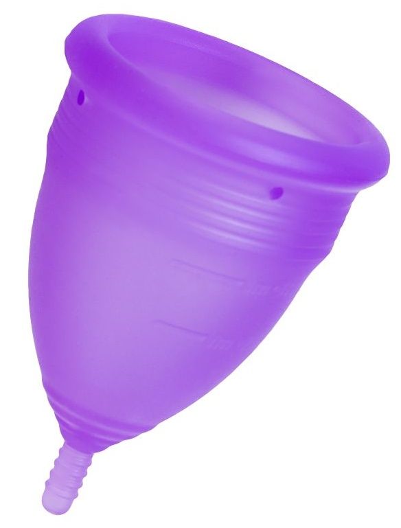 Фиолетовая менструальная чаша Lila S-