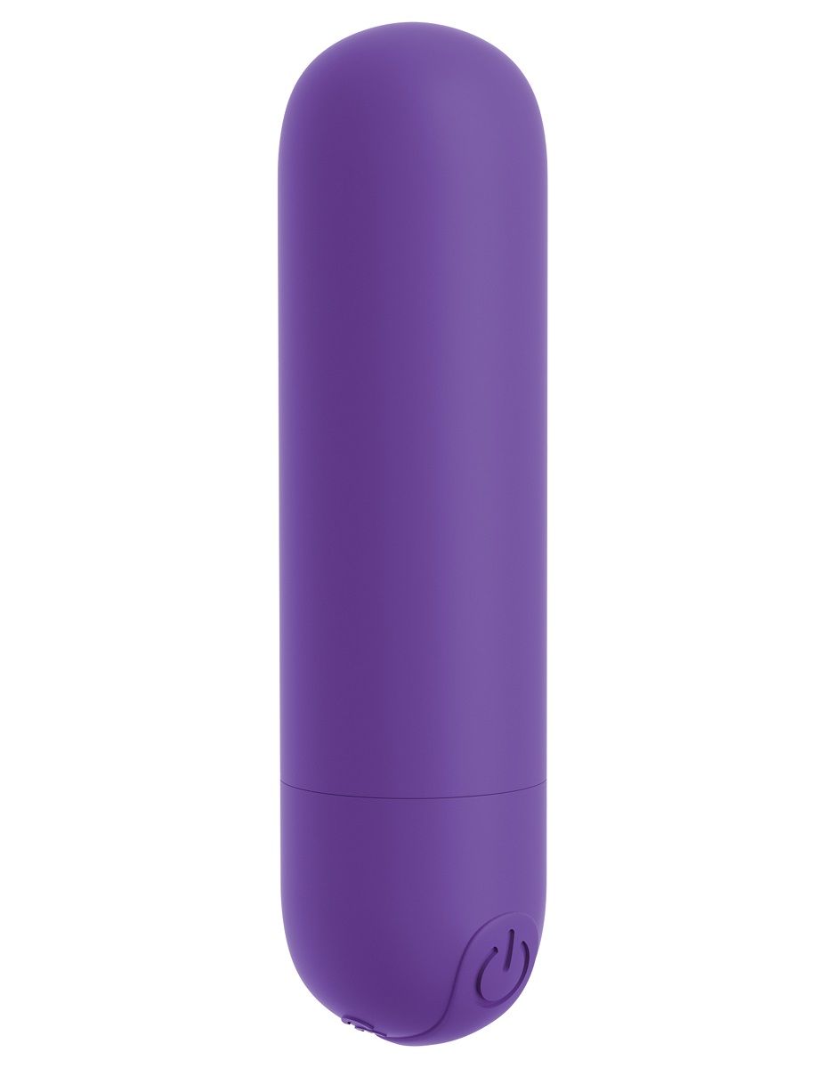 Фиолетовая перезаряжаемая вибропуля #Play Rechargeable Bullet