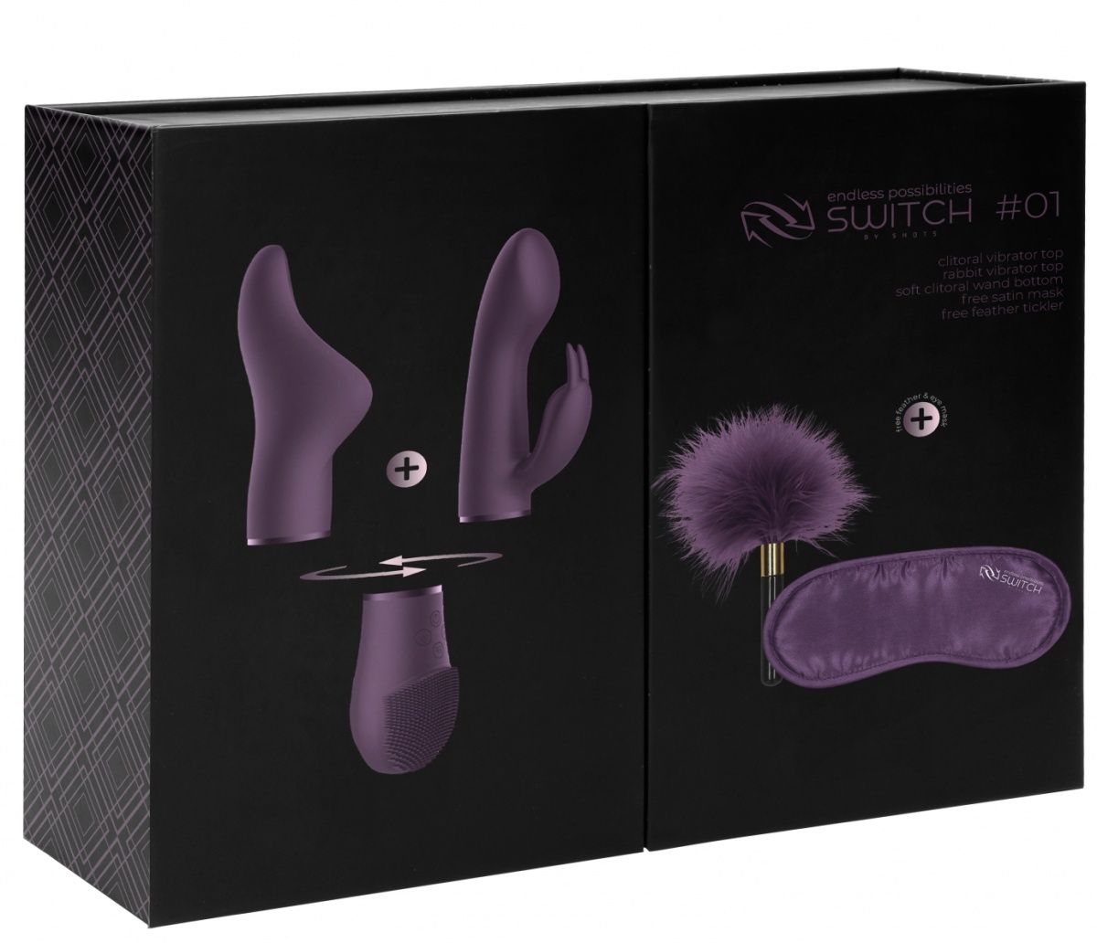 Фиолетовый эротический набор Pleasure Kit №1-