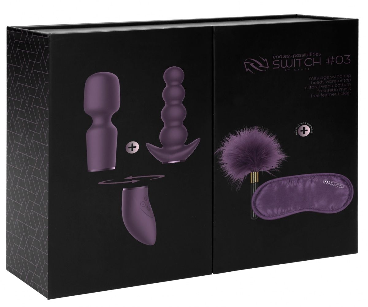 Фиолетовый эротический набор Pleasure Kit №3-