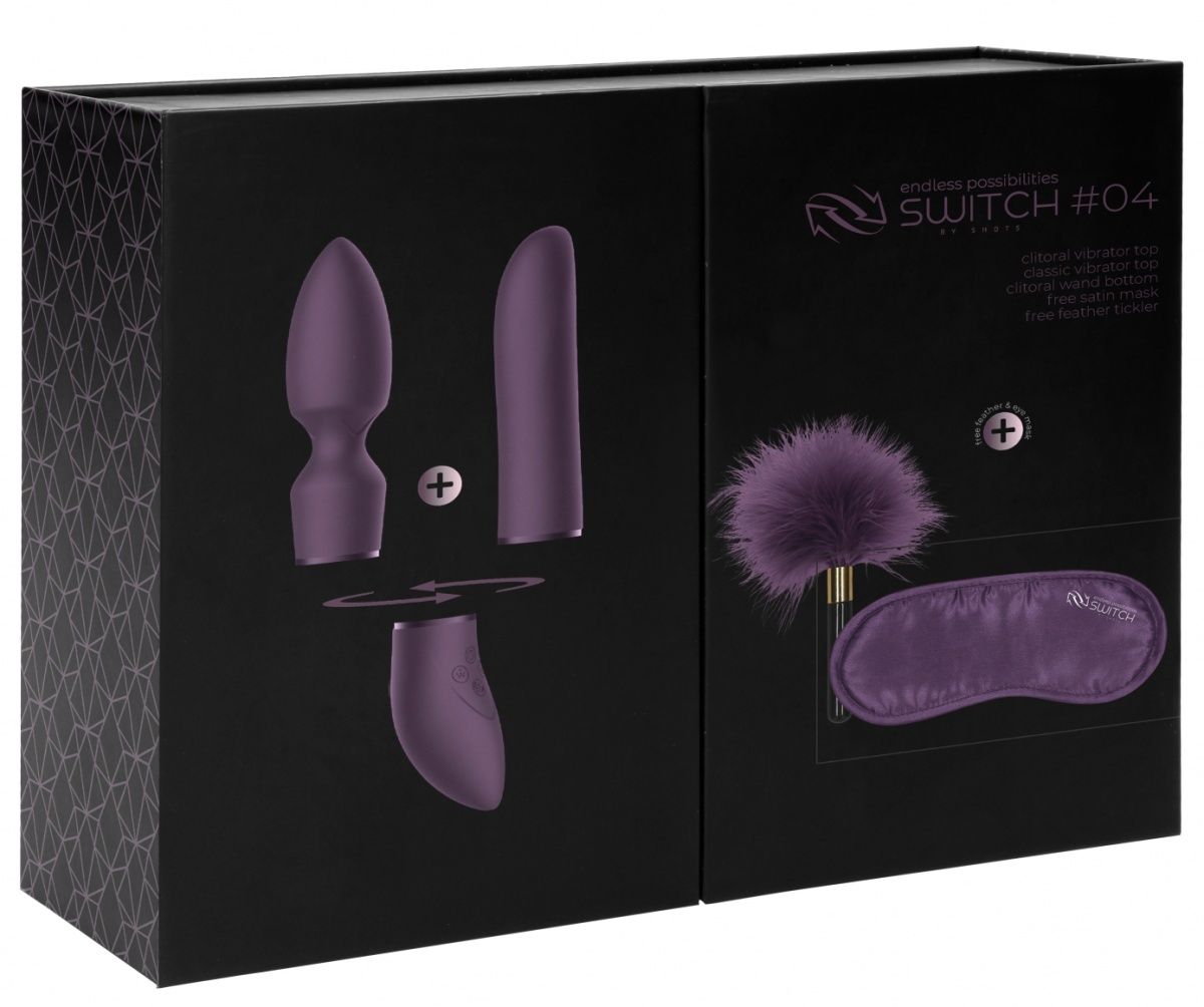 Фиолетовый эротический набор Pleasure Kit №4-