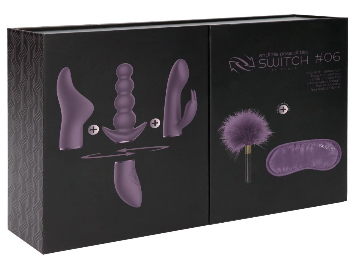 Фиолетовый эротический набор Pleasure Kit №6-