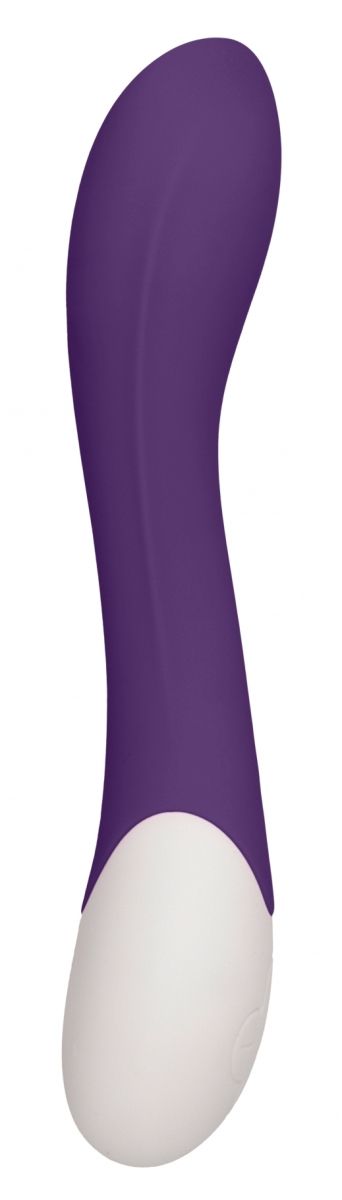 Фиолетовый вибратор G Spice с функцией нагрева - 20