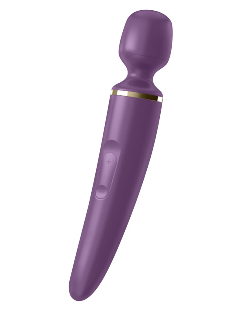 Фиолетовый вибратор Satisfyer Wand-er Woman-