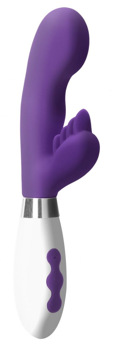 Фиолетовый вибратор-кролик Ares - 21