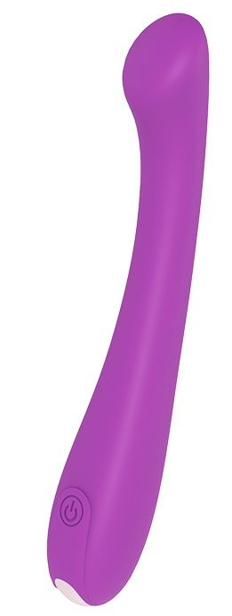Фиолетовый вибромассажер SLIM NECK G-FLEX - 17