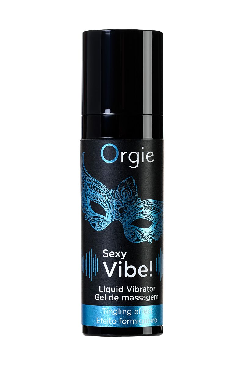 Гель для массажа ORGIE Sexy Vibe Liquid Vibrator с эффектом вибрации - 15 мл.-
