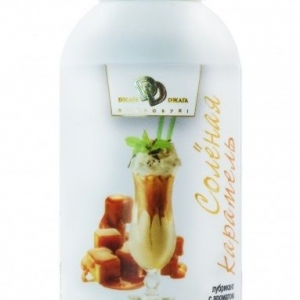 Интимный гель-смазка JUICY FRUIT с ароматом солёной карамели - 100 мл.