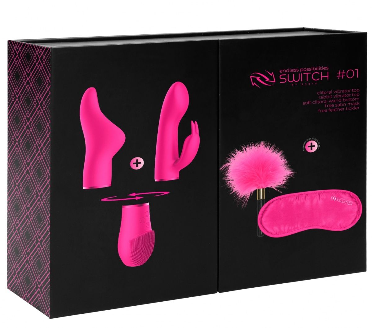 Розовый эротический набор Pleasure Kit №1-