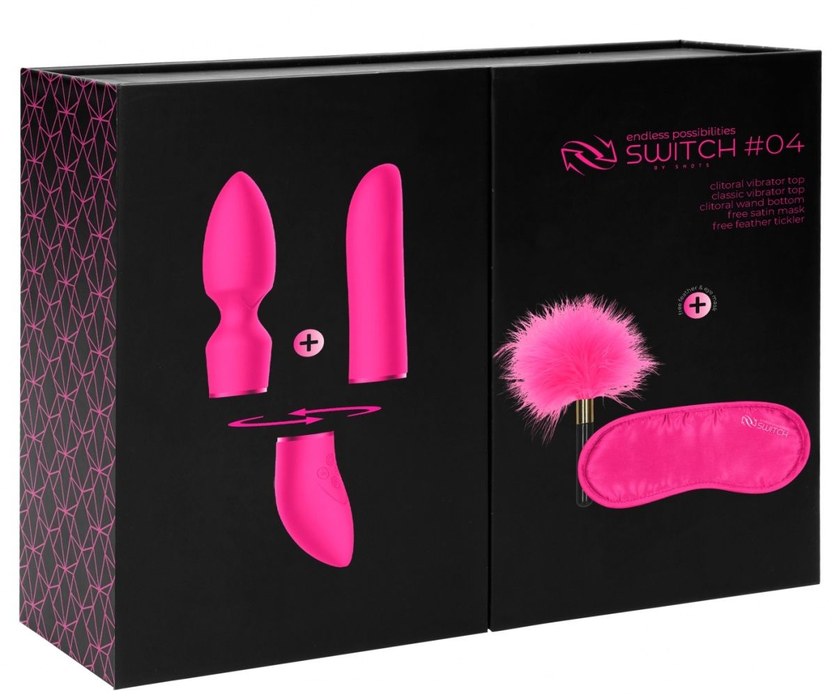 Розовый эротический набор Pleasure Kit №4-