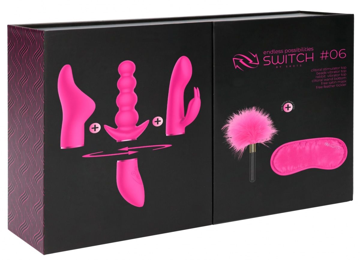 Розовый эротический набор Pleasure Kit №6-